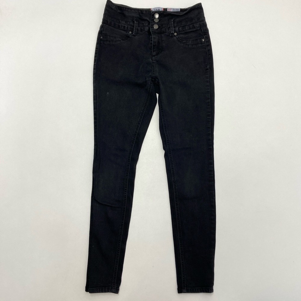 YMI High Rise Black Skinny Jeans Womens Size 9 - Picture 4 of 8